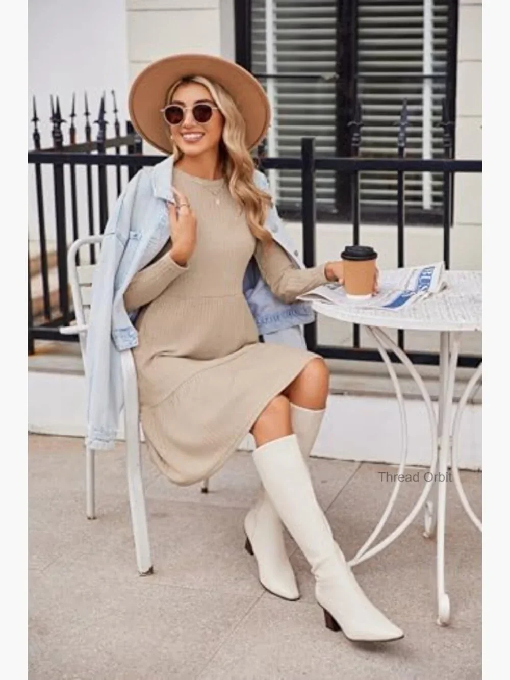 Women's Cotton Button Down Mini Tshirt Dress with Pockets_4